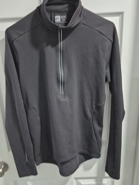 MEC Men's Black Half-Zip Pullover